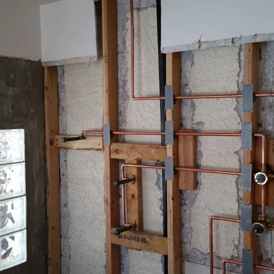Copper pipe installation for Burst Pipe Repair in Malvern